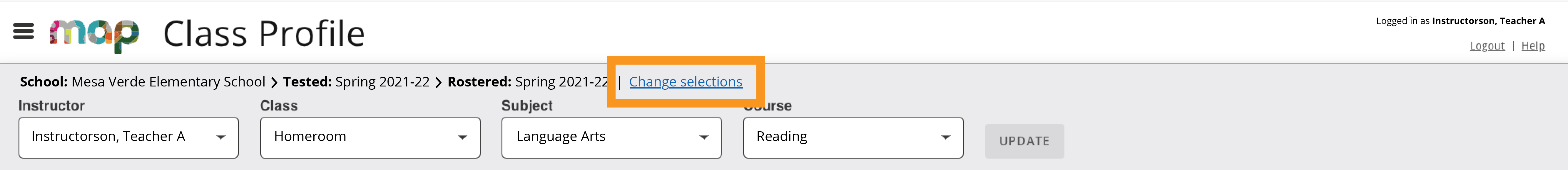 Class Profile Report